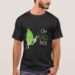 T-shirt Oh Kale No Vegan Pun Cadeau Pour Végétarien