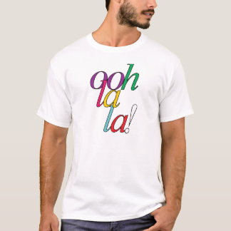 T-shirt "Oh ! La audacieuse de La !" dans des couleurs