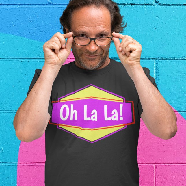 T-shirt Oh La La Funny Urban Retro Chic (Créateur téléchargé)