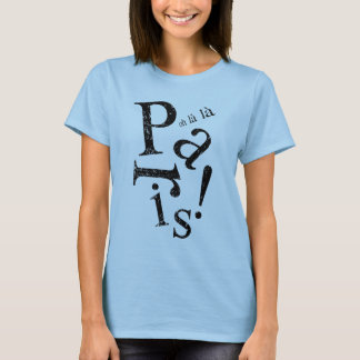 T-shirt Oh la la Paris