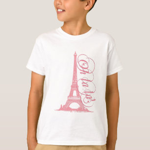 T-shirt Oh La La - Tour Eiffel Paris France