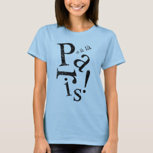 T-shirt Oh La Paris de La
