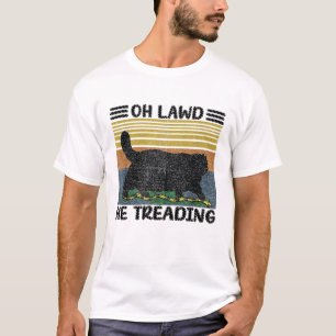 T-shirt oh la pelouse il avance Vintage