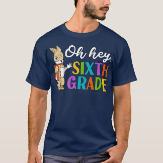 T-shirt Oh, la sixième année de retour à l'école
