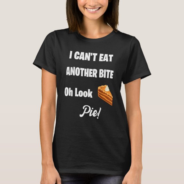 T-shirt Oh Look Pumpkin Pie Thanksgiving 3 (Devant)
