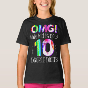 T-shirt Oh mon Dieu ! Cet Enfant Est Maintenant 10 Double 