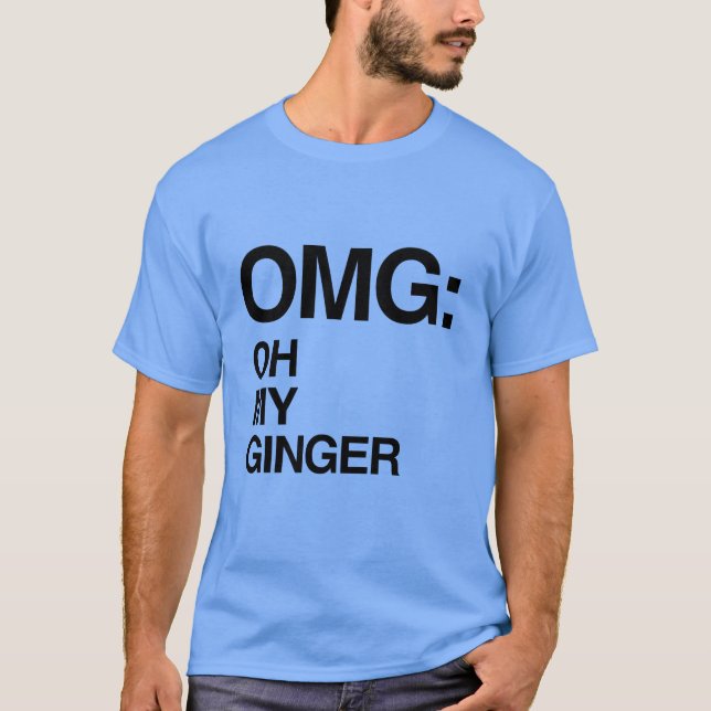T-SHIRT OH MON GINGEMBRE (Devant)