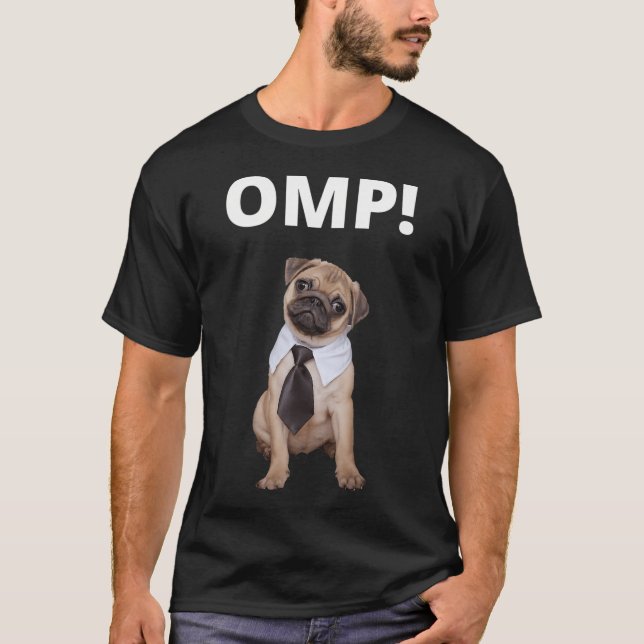 T-shirt Oh mon Pug (Devant)