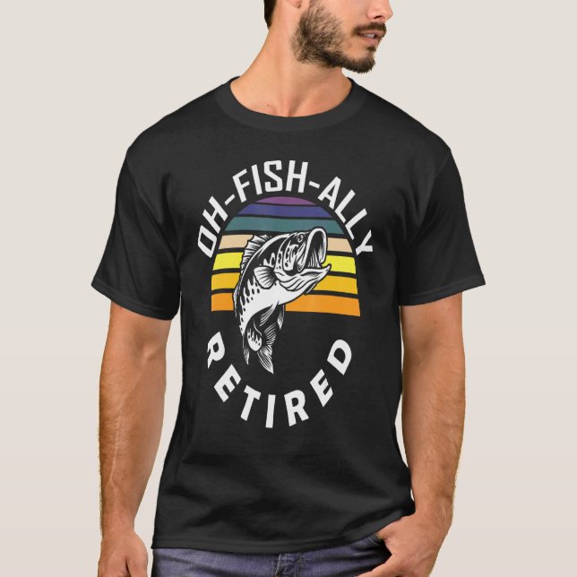 T-shirt Oh Poisson Allié Retraité (Devant)