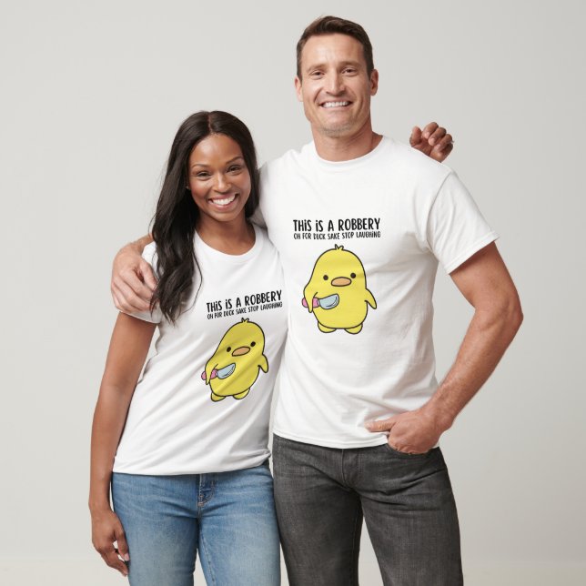 T-shirt Oh Pour Canard Sake Arrêtez De Rire Drôle Canard E (Unisexe)