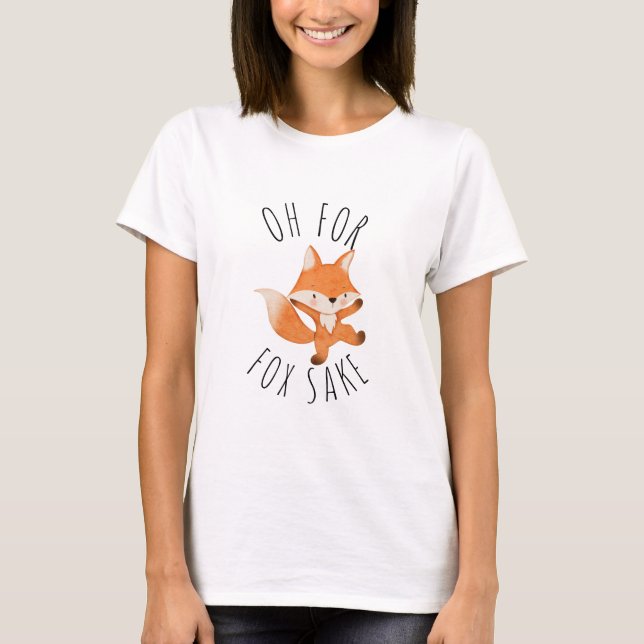 T-shirt Oh pour Fox         SakeT-Shirt (Devant)