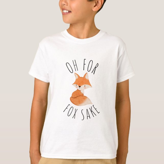 T-shirt Oh pour Fox      SakeT-Shirt (Devant)