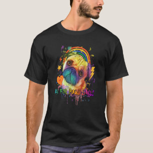 T-shirt Oh pour l'amour des Pug Néerlandais Humour Proprié
