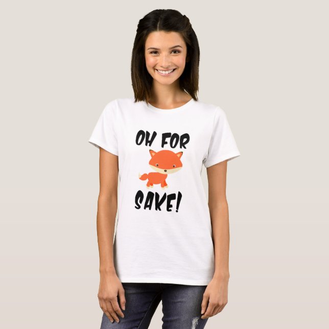 T-shirt Oh pour l'amour du renard ! (Devant entier)