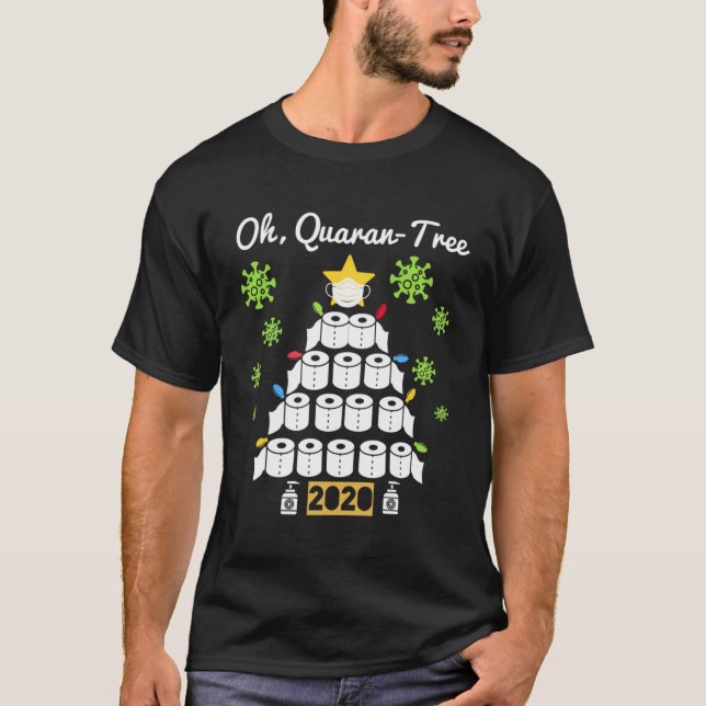 T-shirt Oh Quaran-Tree (Devant)