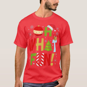 T-shirt Oh Quel Amusant arbre de Noël Pajamas de Noël Fami