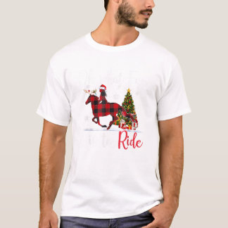 T-shirt Oh Quel Amusant C'Est De Circuler Cowgirl Avec Che