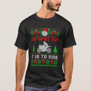 T-shirt Oh Quel Amusant C'Est De Circuler Motocyclette Lai