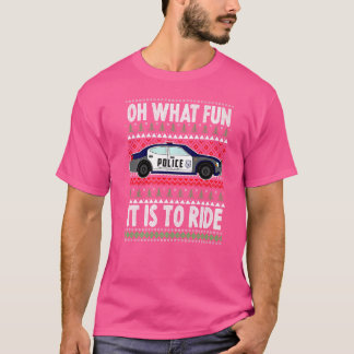 T-shirt Oh Quel Amusant C'Est De Faire Le Tour De Noël Hum