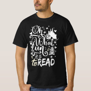 T-shirt Oh Quel Amusement C'Est De Lire Le Livre De Noël D