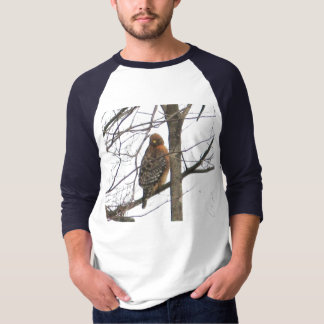 T-shirt OH Rouge-a épaulé le sweatshirt de faucon