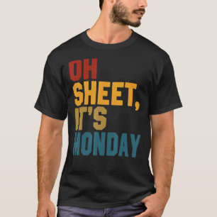 T-shirt Oh Sheet C'est lundi Comptable CPA Wom