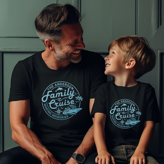 T-shirt Oh Ship C'est un voyage en famille correspondant c (Créateur téléchargé)