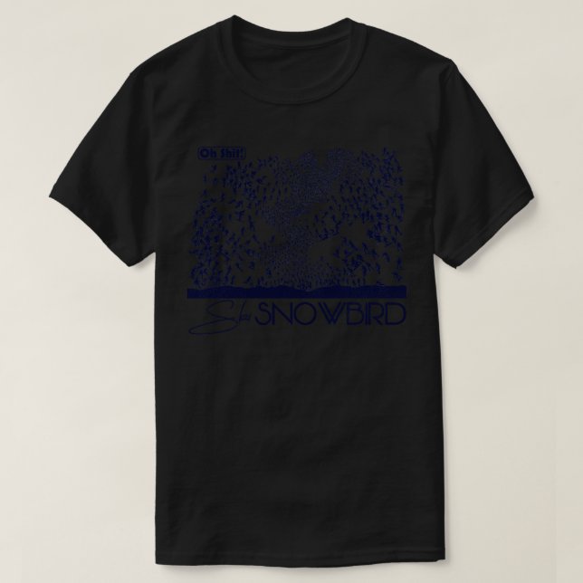 T-shirt Oh Ski Snowbird (Design devant)