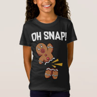 Oh, Snap ! Drôle Gingerbread Homme Cookie Noël