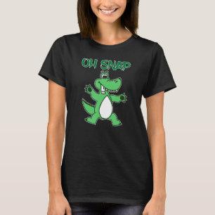 T-shirt Oh Snap Enfants Hommes Femmes Alligator Oh Snap