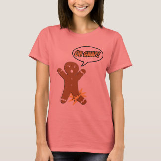 T-shirt Oh, Snap ! Homme Drôle de pain d'épices