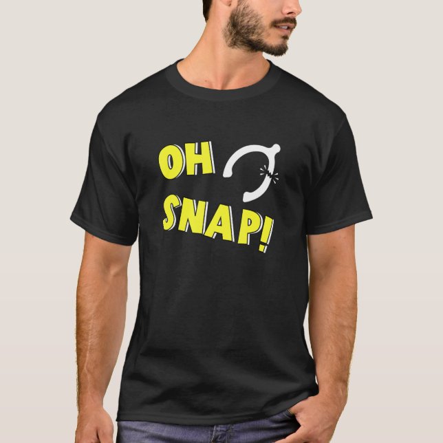 T-shirt Oh Snap Thanksgiving Turquie Wishbone Pour Garçon  (Devant)