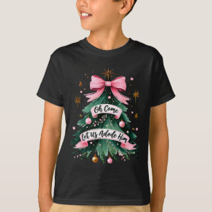 T-shirt Oh venez adorons le Noël Pyjama Femme G