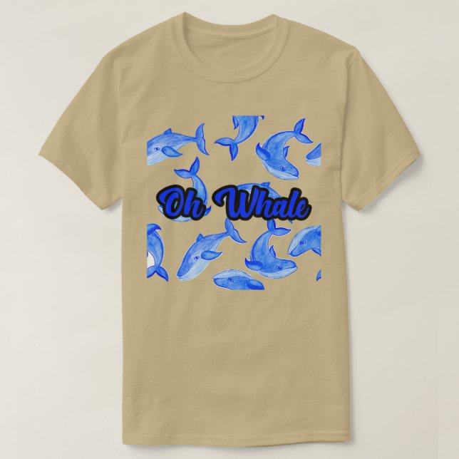 T-shirt Oh Whale 41 (Design devant)