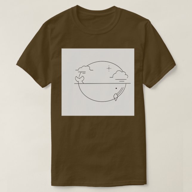 T-shirt Oh Whale 58 (Design devant)