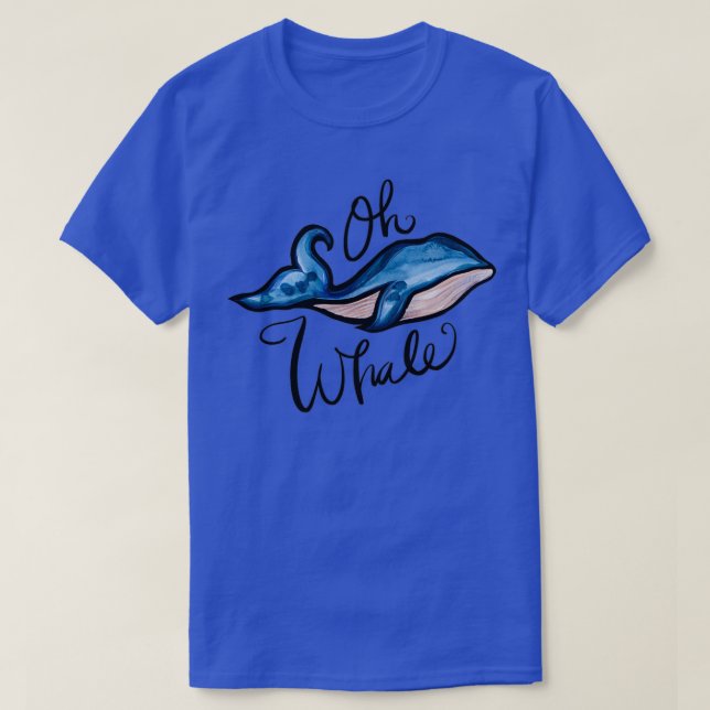 T-shirt Oh Whale 73 (Design devant)