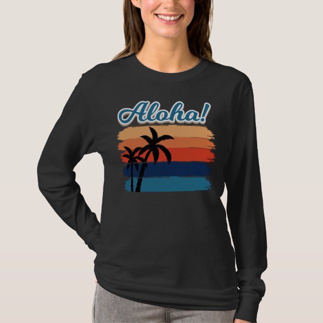 T-shirt Ohana Hawaii Outfit Femmes et Hommes Aloha Hawaiia (Devant)