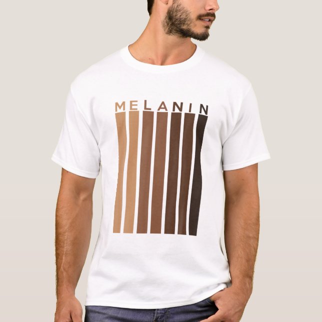 T-shirt Oheneba : Melanin Shades Black Pride Cadeau (Devant)