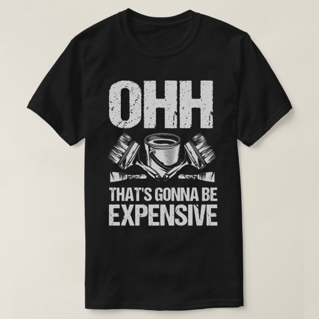 T-shirt Ohh Ça Va Coûter (Design devant)