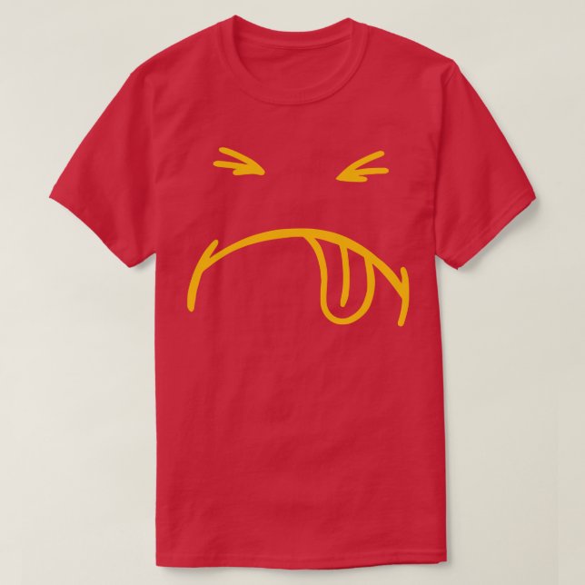 T-shirt Ohh symbole de la face (Design devant)