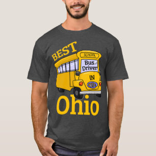 T-shirt Ohio Best School Bus Driver