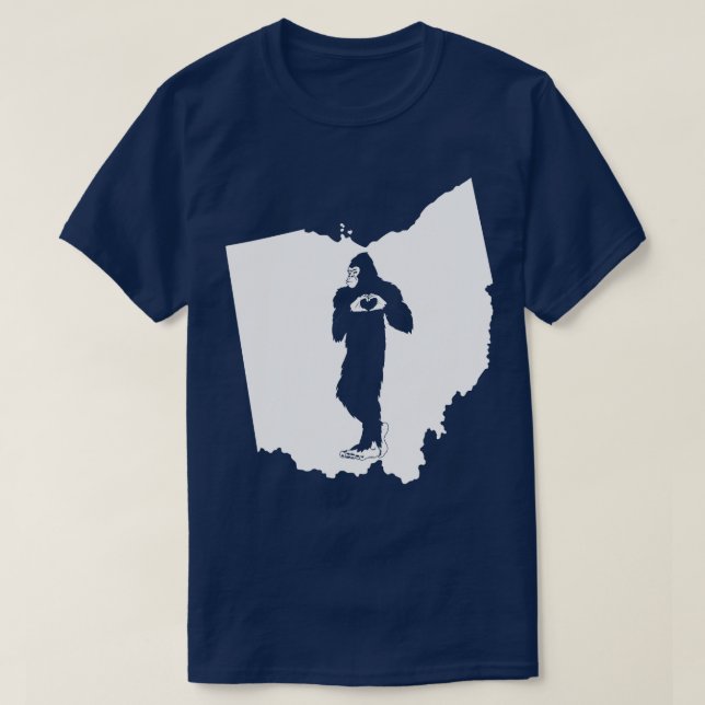 T-shirt Ohio BIgfoot (Design devant)