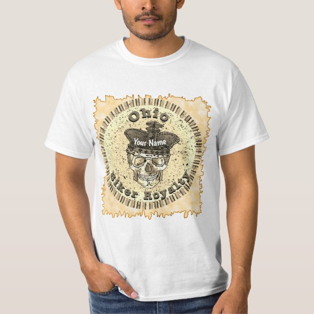T-shirt Ohio Biker  (Devant)