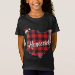 T-Shirt Ohio Buffalo A Plu #Homesick Christmas Santa Hat S<br><div class="desc">Ohio Buffalo a lancé #Homesick Christmas Santa Hat State</div>