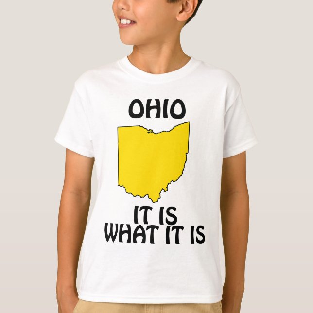 T-shirt Ohio - C'est ce que c'est (Devant)