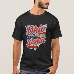 T-shirt Ohio contre le monde ou Ohio Vs. le monde avec M