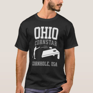 T-shirt Ohio Cornstar Lucky Cornhole Tournament