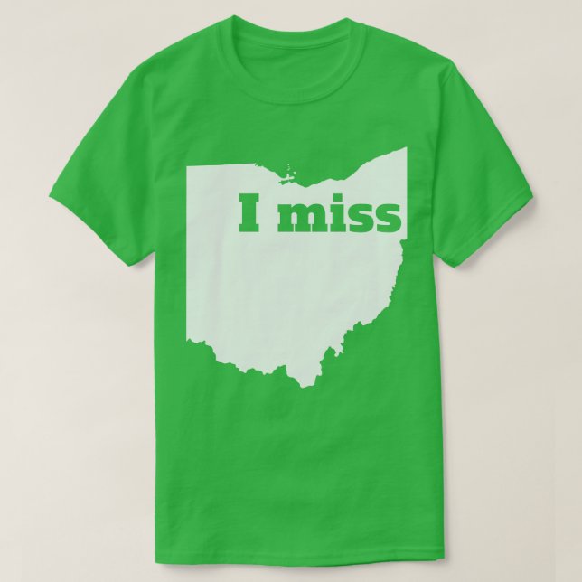 T-shirt Ohio Mon État d'origine (Design devant)
