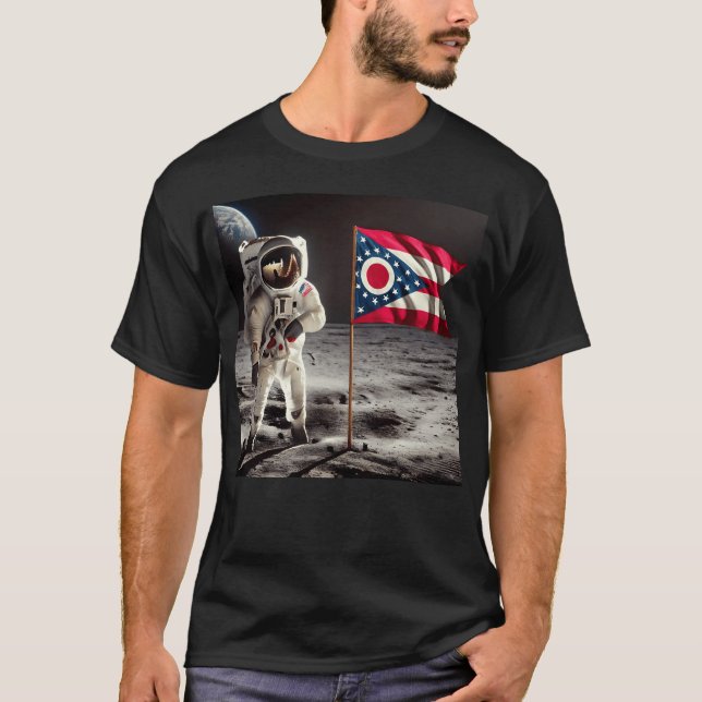 T-shirt Ohio Moon Landing boy (Devant)