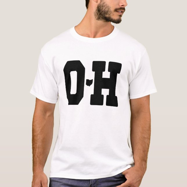 T-shirt Ohio Ohio - noir (Devant)